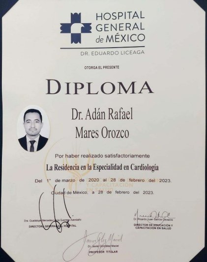 Miembro de la SOMEIC, Sociedad Mexicana de Ecocardiografía e Imagen Cardiovascular.