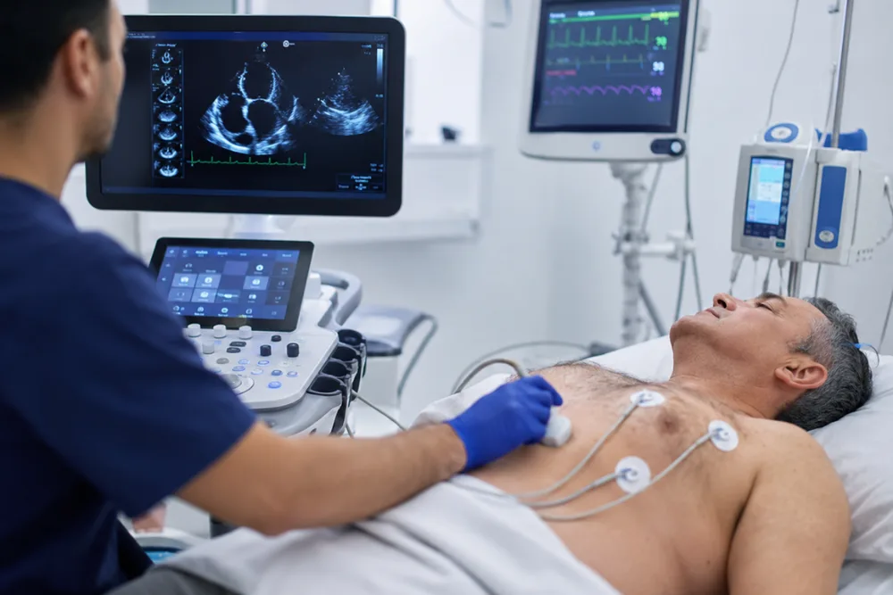 Ecocardiograma de estrés con fármacos (dobutamina)